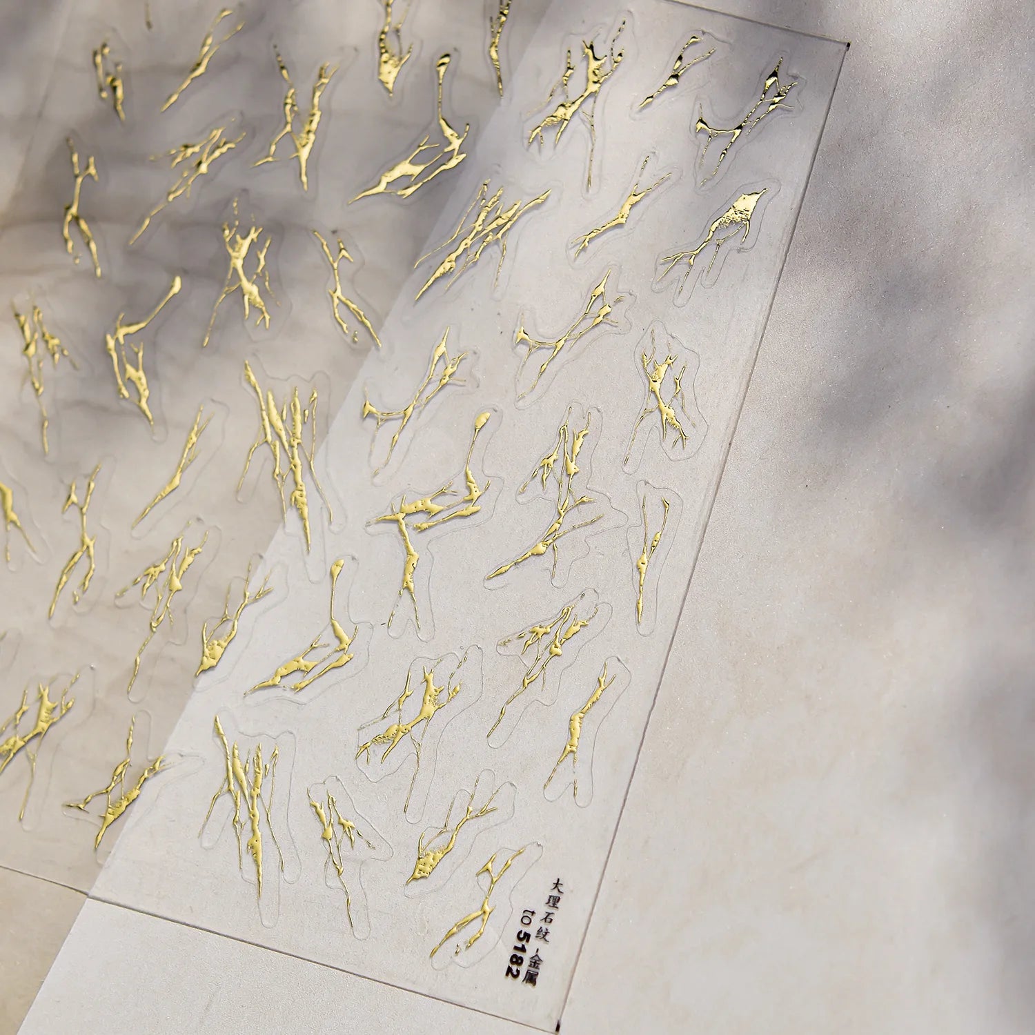 Vintage Clocks 5D Nail Art Stickers Abstract Prints