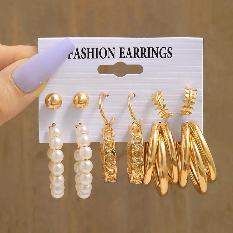 17KM Vintage Earrings Set