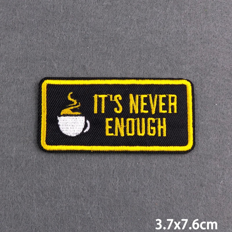 Book Club Iron On Patches