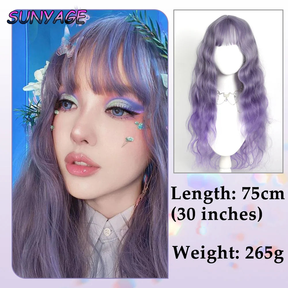 Cosplay Headband Wigs Synthetic