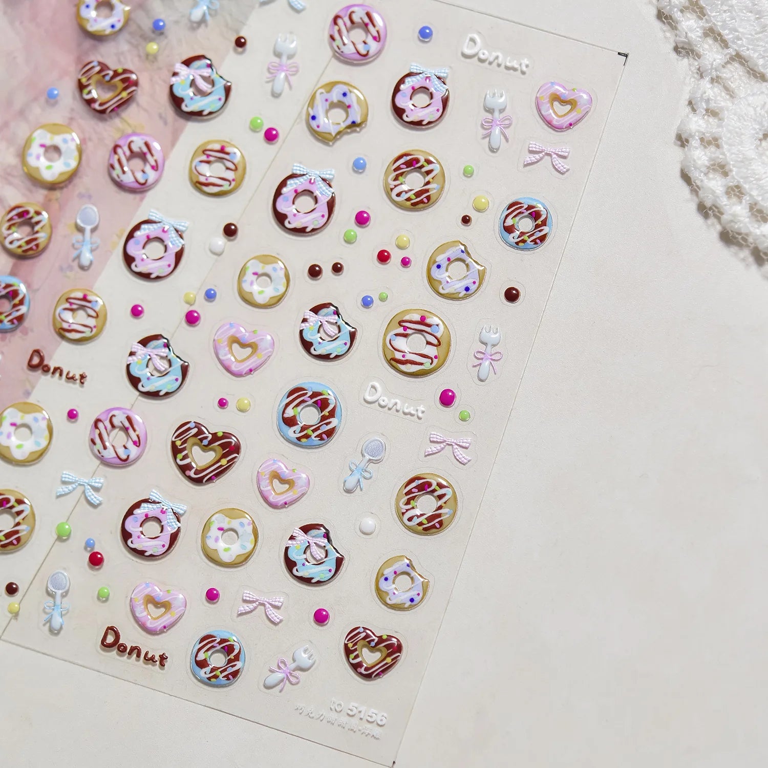 5D Nail Stickers Kawaii