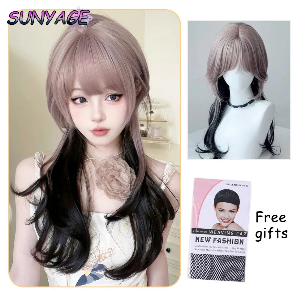 Cosplay Headband Wigs Synthetic