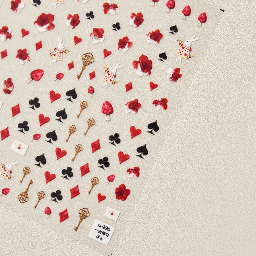 5D Nail Art Sticker Self Adhesive Decoration Manicure Decals