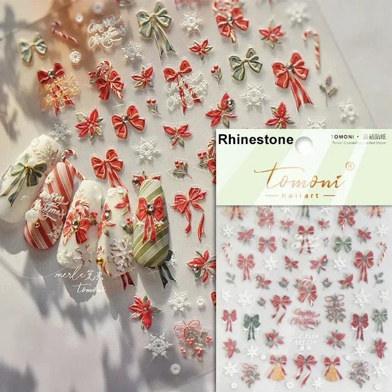 5D Elegant Nail Art Stickers