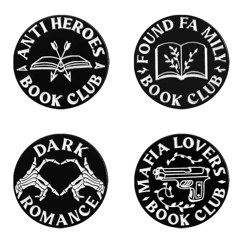 Funny Humorous Daily Proverbs Enamel Pins