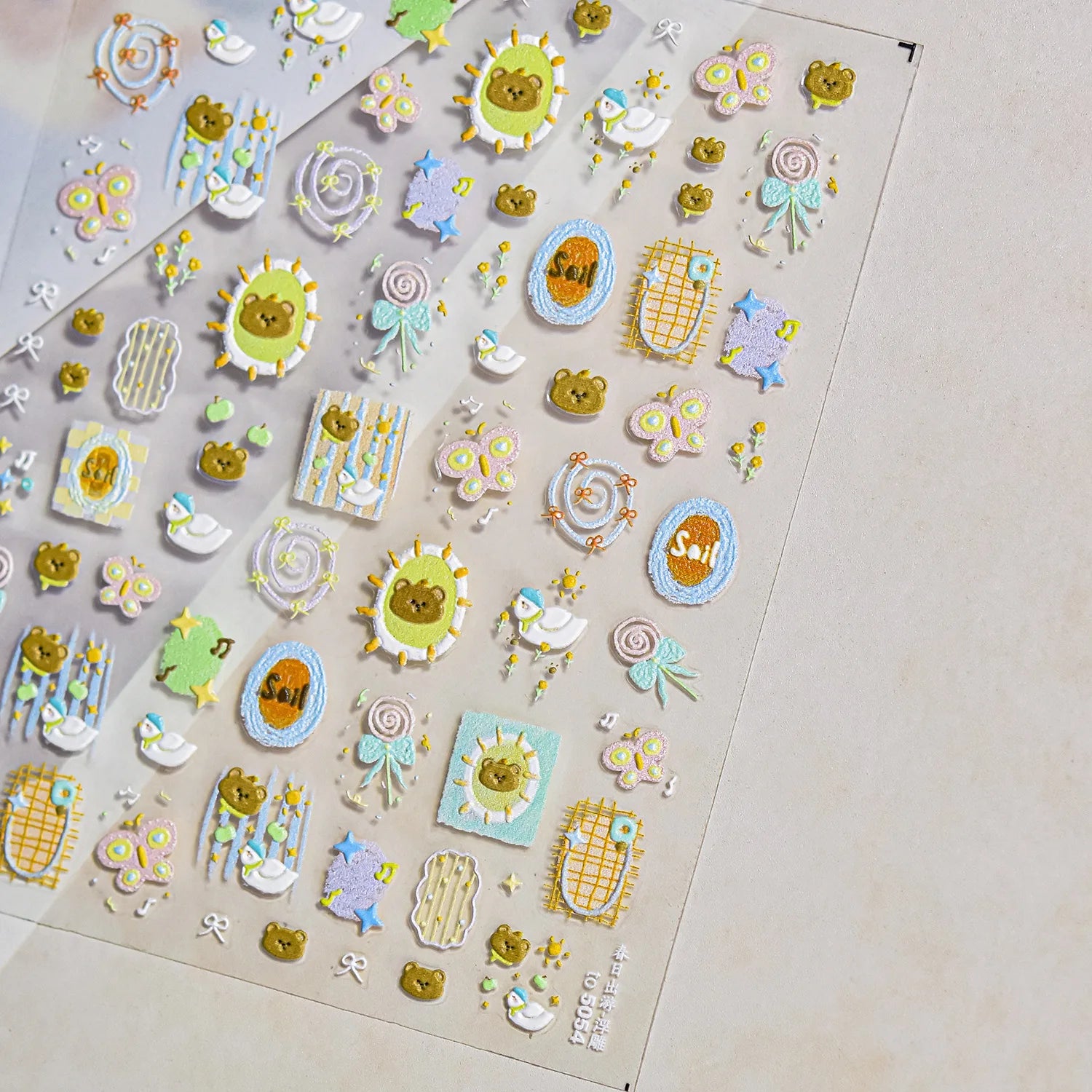 5D Nail Stickers Kawaii