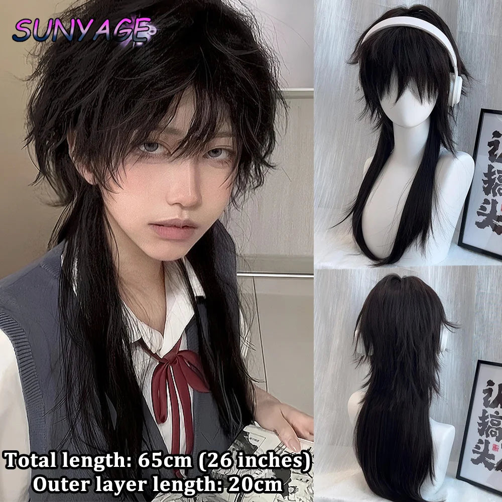 Cosplay Headband Wigs Synthetic