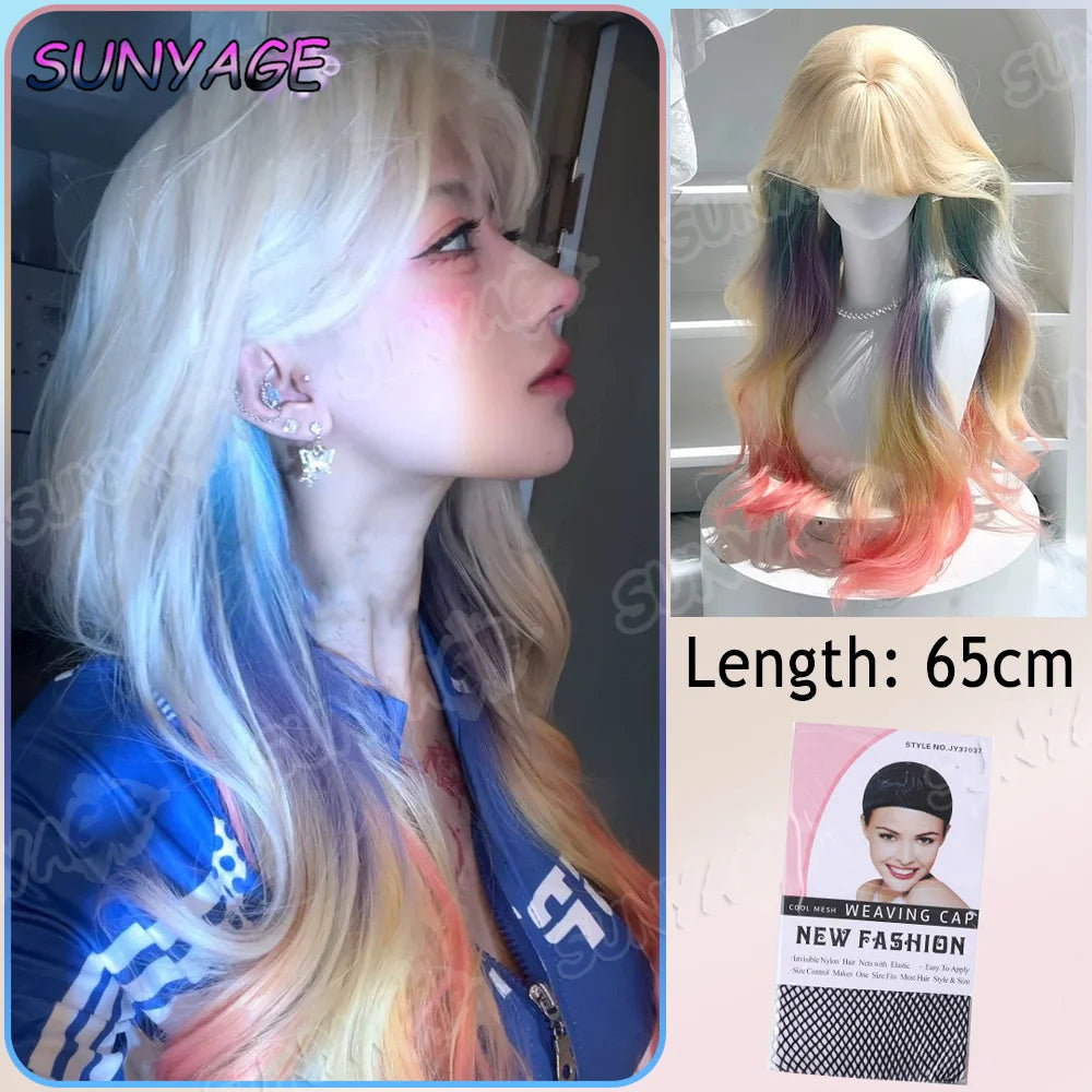 Cosplay Headband Wigs Synthetic