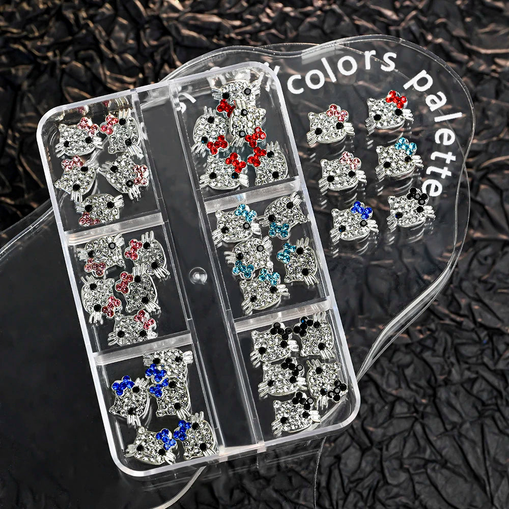 Hello Kitty Nail Charms Kawaii