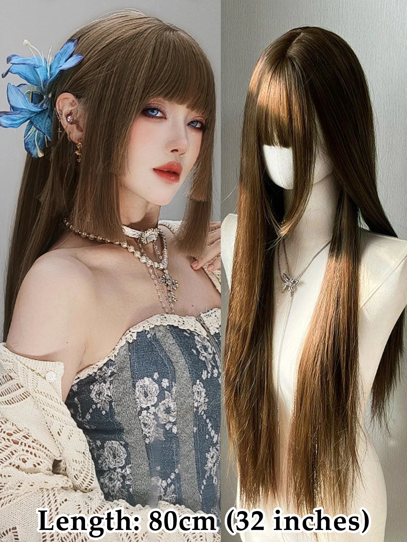 Cosplay Headband Wigs Synthetic