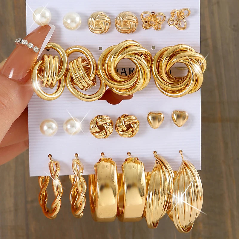 17KM Vintage Earrings Set
