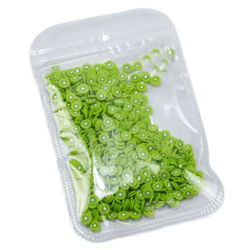 Nail Fruit Slices Polymer Clay 3D