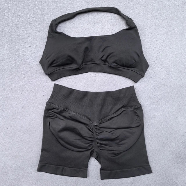 2 Pieces Seamless Yoga Set