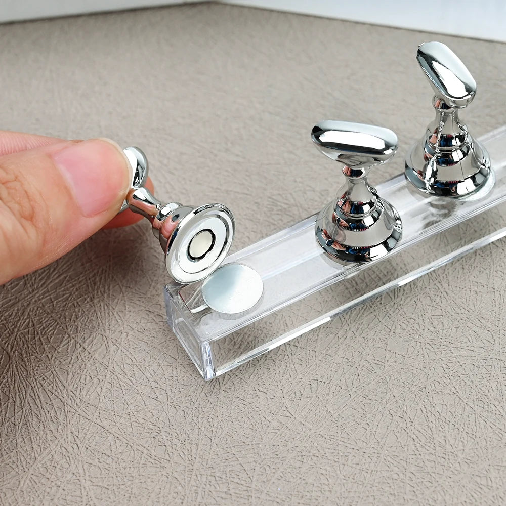 5pcs Magnetic Nail Stand for Press On Nails