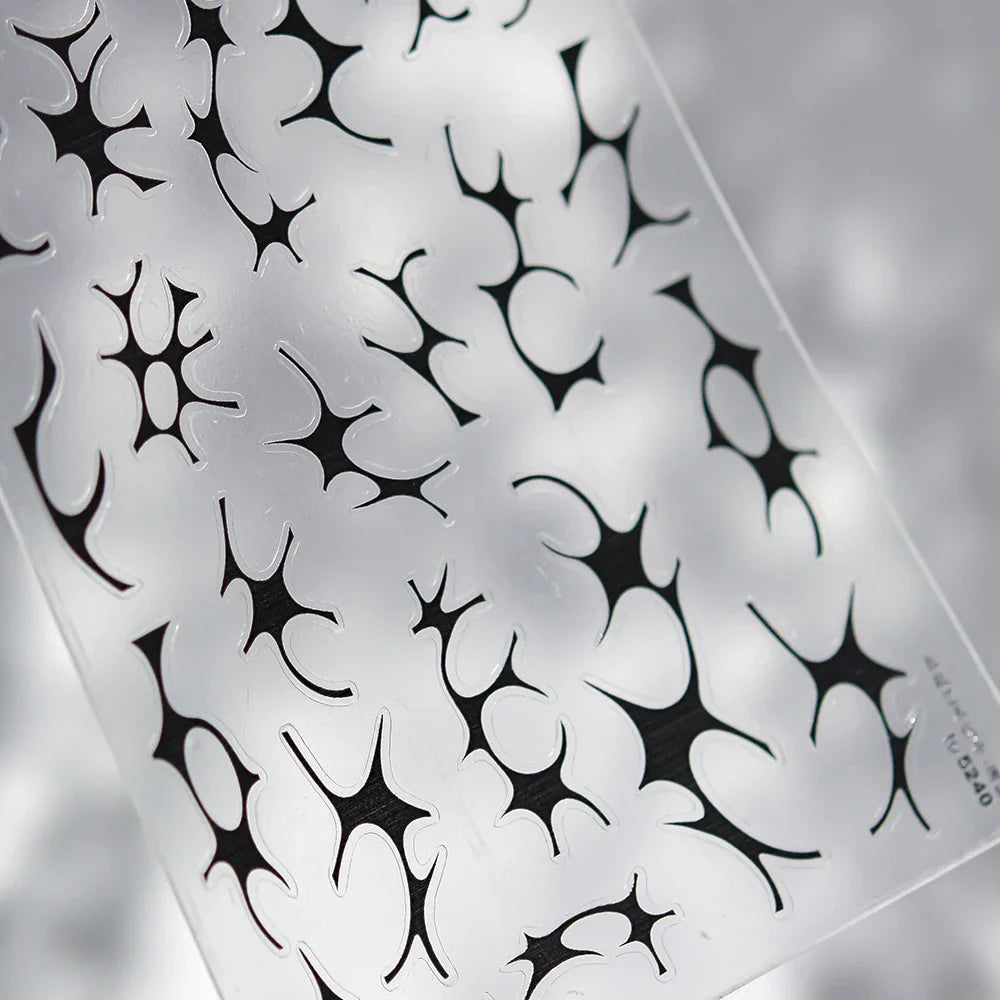 5D Nail Art Sticker Self Adhesive Decoration Manicure Decals