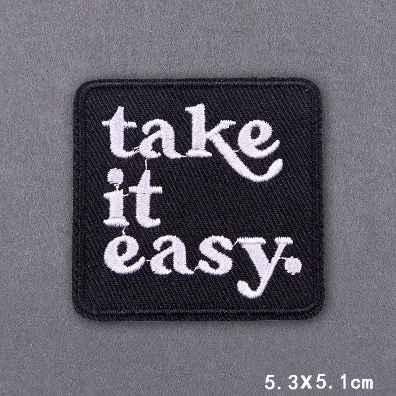 Book Club Iron On Patches