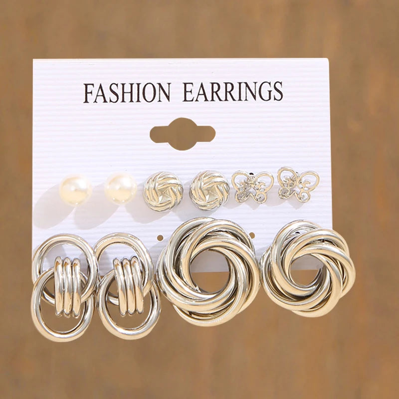 17KM Vintage Earrings Set