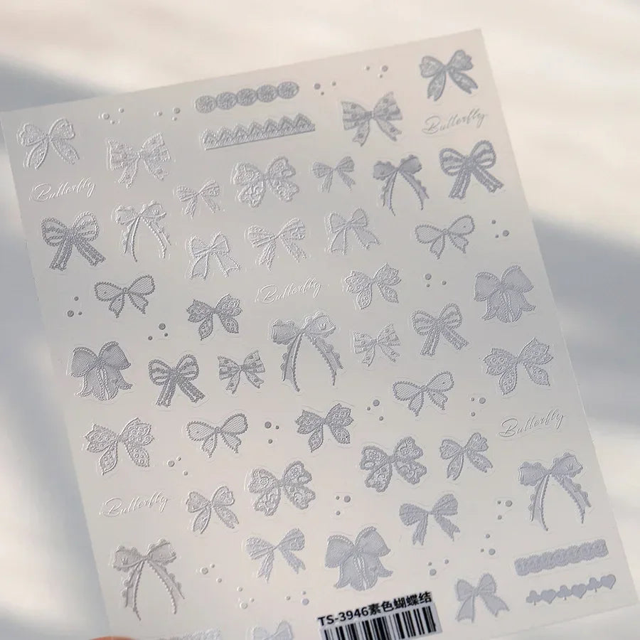 5D Elegant Nail Art Stickers