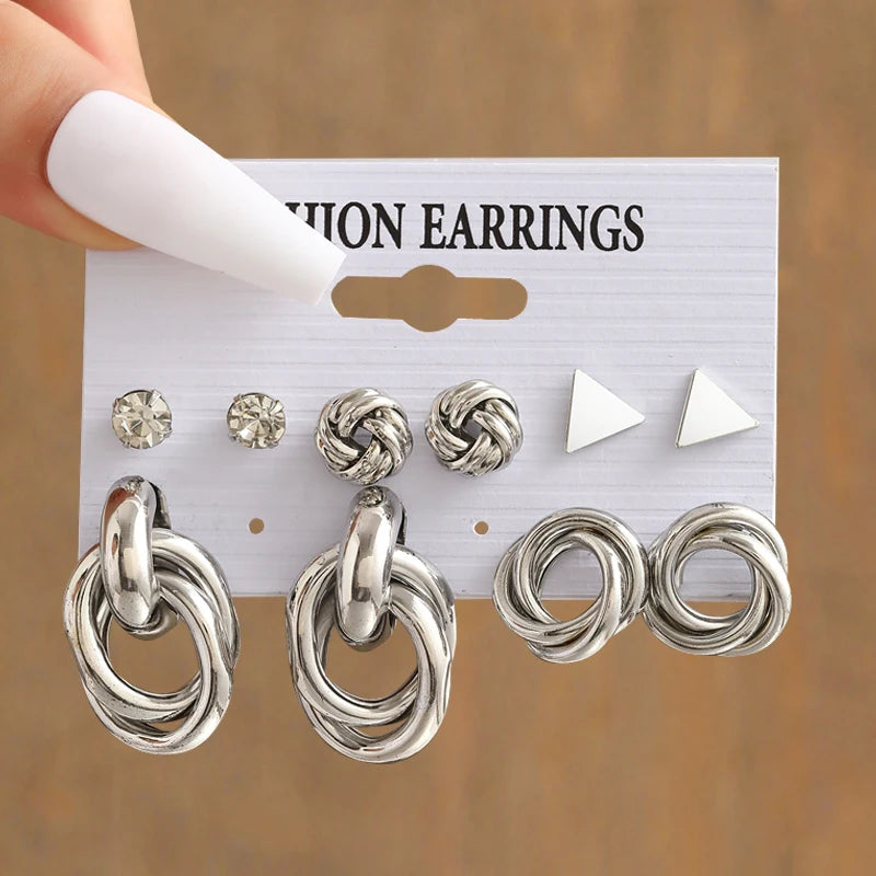 17KM Vintage Earrings Set