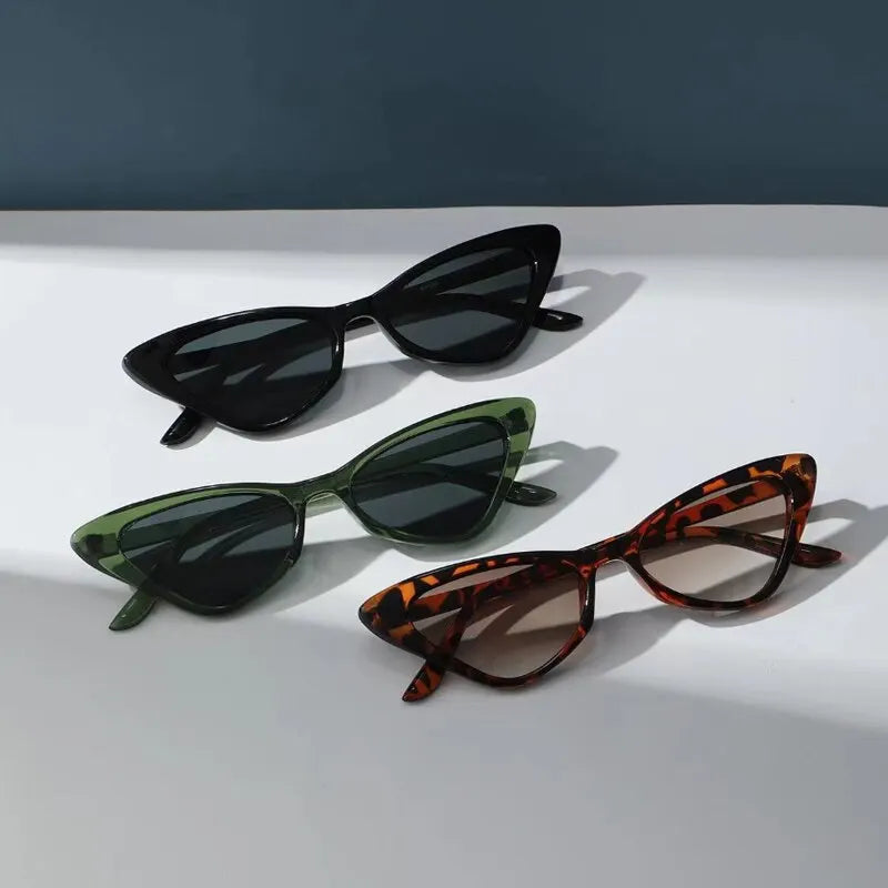 3 Pairs Set Small Cat Eye Sunglasses