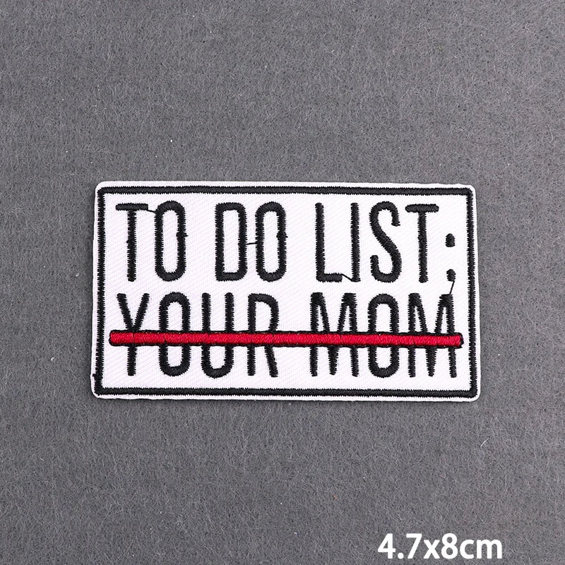 Book Club Iron On Patches