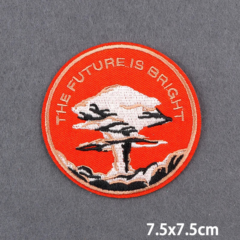 Book Club Iron On Patches