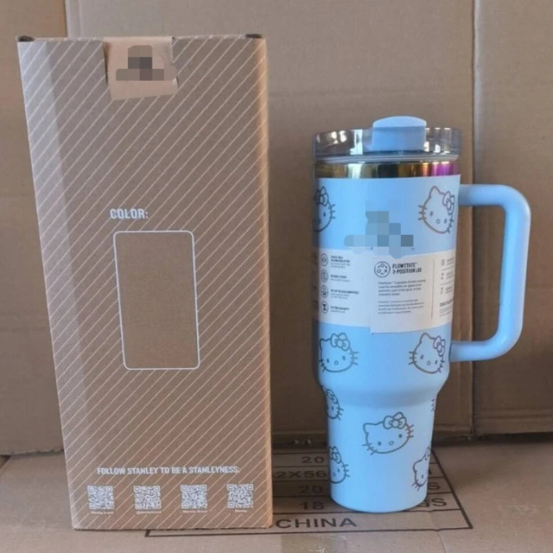 40oz Hello Kitty Stainless Steel Insulated Cup Kawaii