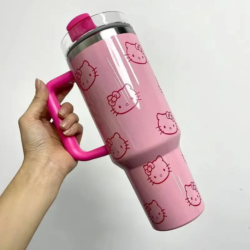 40oz Stainless Steel Hello Kitty Insulated Cup