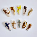 10pcs Handmade Press on Nails Shark Pattern