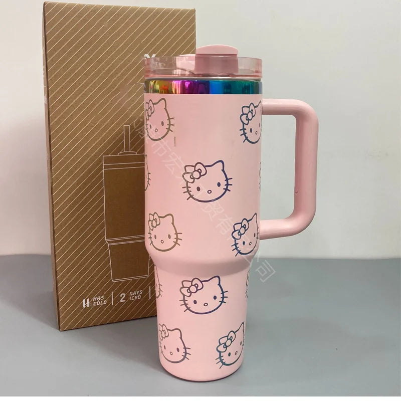 40oz Stainless Steel Hello Kitty Insulated Cup