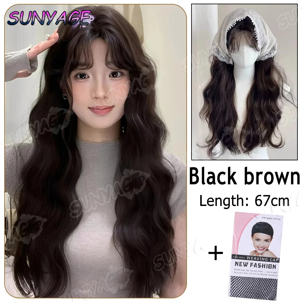 Cosplay Headband Wigs Synthetic