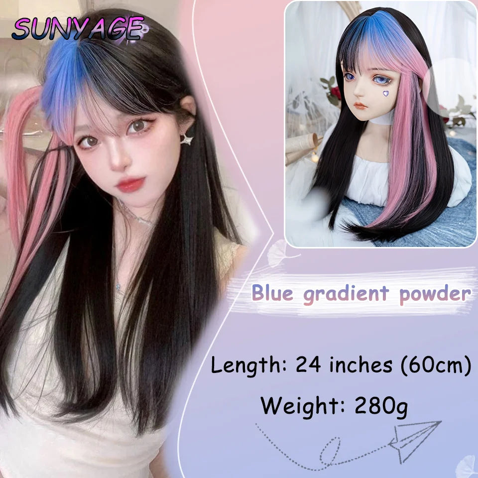 Cosplay Headband Wigs Synthetic