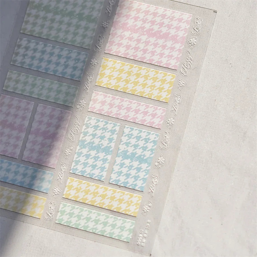 5D Nail Art Sticker Self Adhesive Decoration Manicure Decals