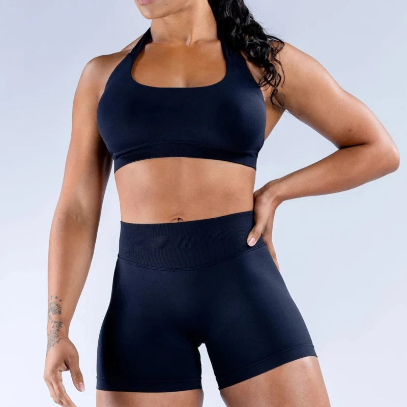 2 Pieces Seamless Yoga Set