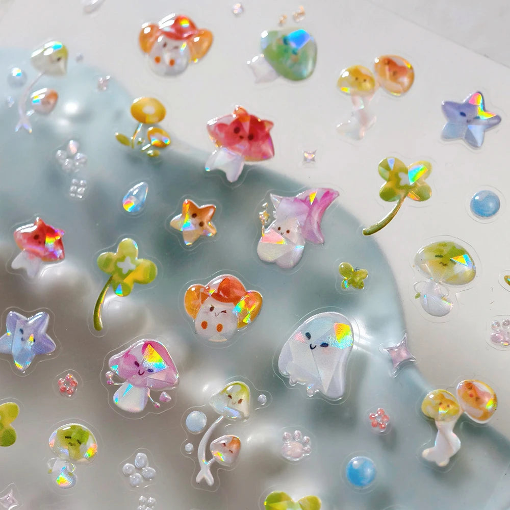 5D Nail Stickers Kawaii