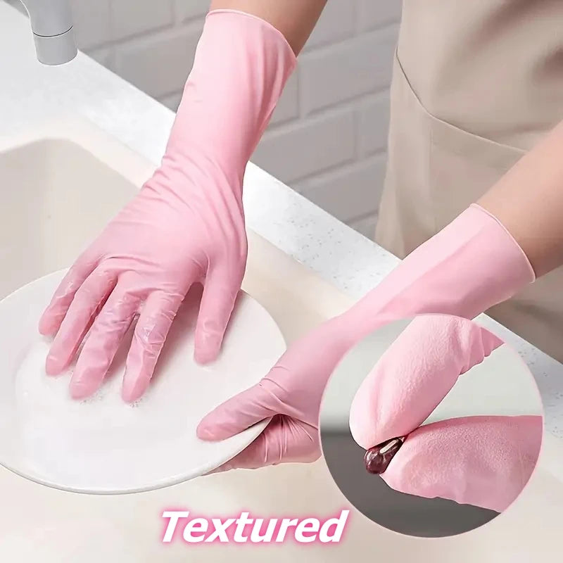 50/100PCS Pink Nitrile Disposable Gloves Latex Free