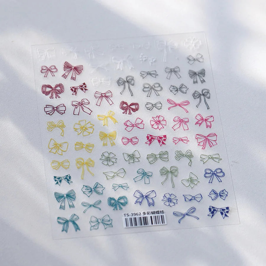 5D Elegant Nail Art Stickers