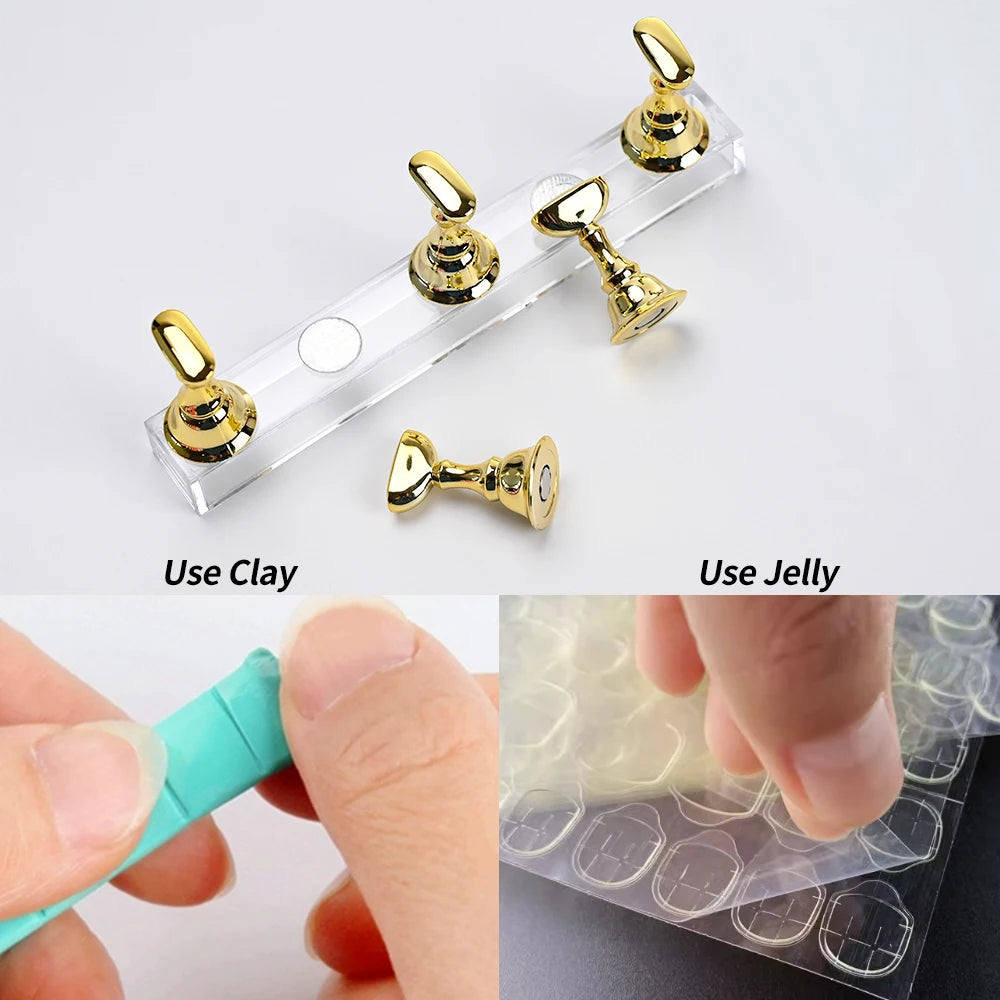 5pcs Magnetic Nail Stand for Press On Nails