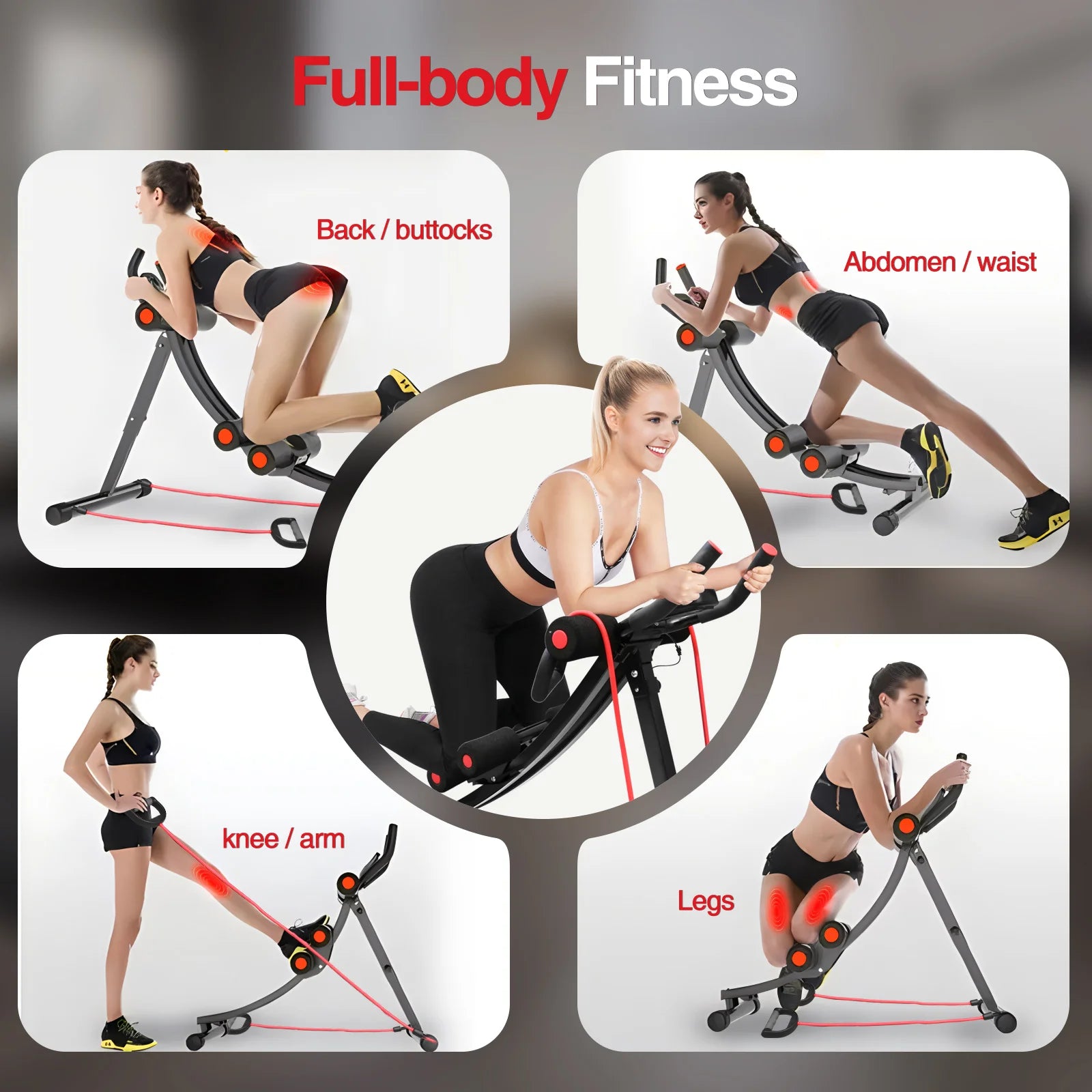 Foldable Ab Machine