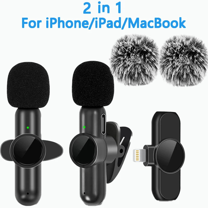 2.4G Wireless Lavalier Noise Cancelling Microphone