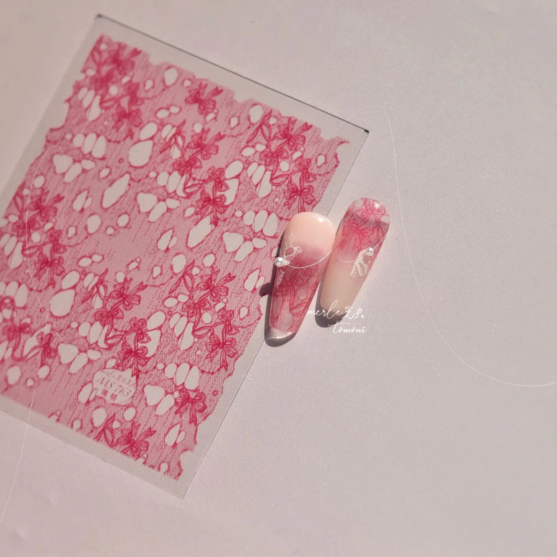 5D Elegant Nail Art Stickers