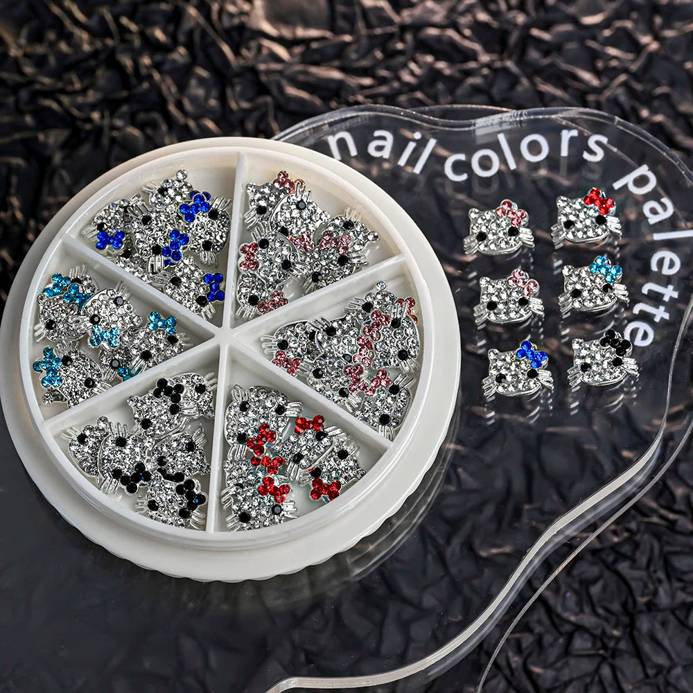 Hello Kitty Nail Charms Kawaii