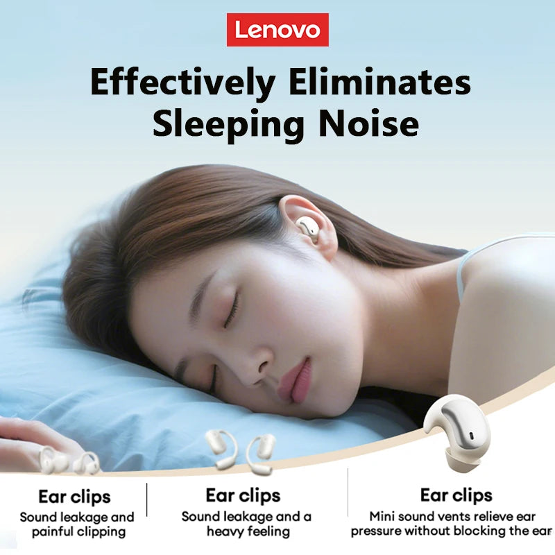 Lenovo LE203 Sleep Invisible Earbuds Tiny Headphone