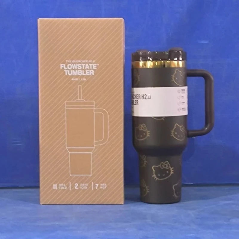 40oz Hello Kitty Stainless Steel Insulated Cup Kawaii