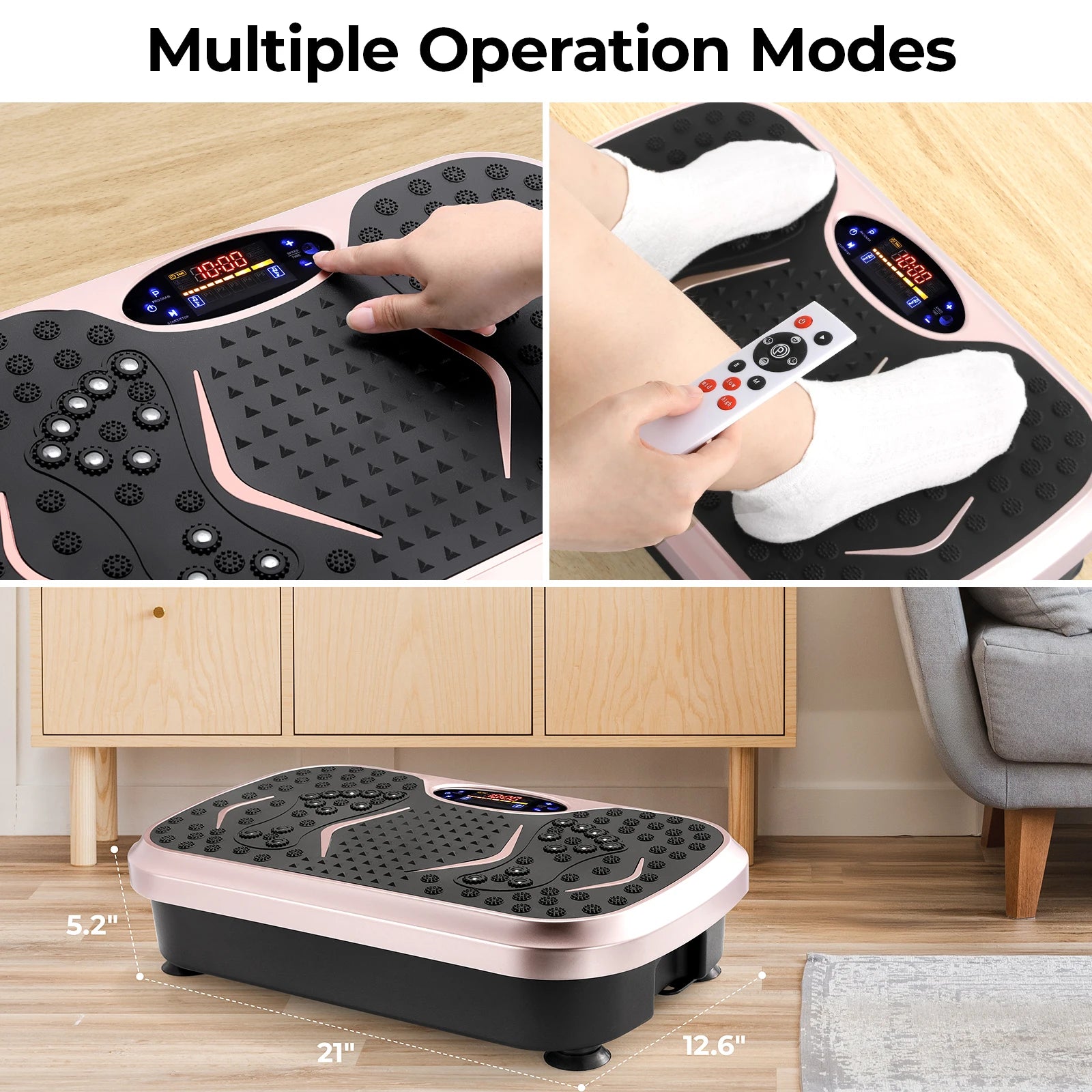 Vibration Plate Exercise Machine Home Training Equipment