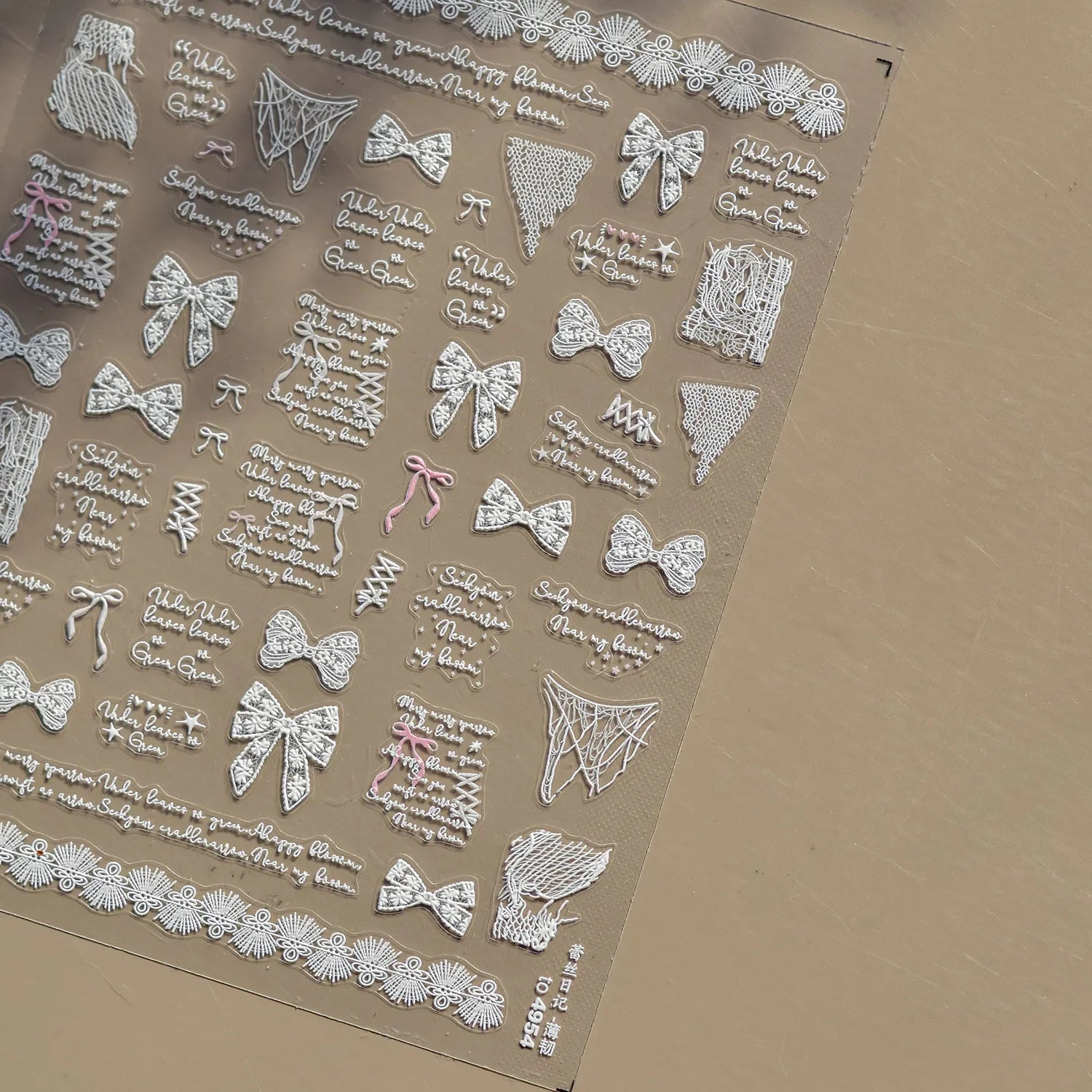 5D Nail Art Sticker Self Adhesive Decoration Manicure Decals