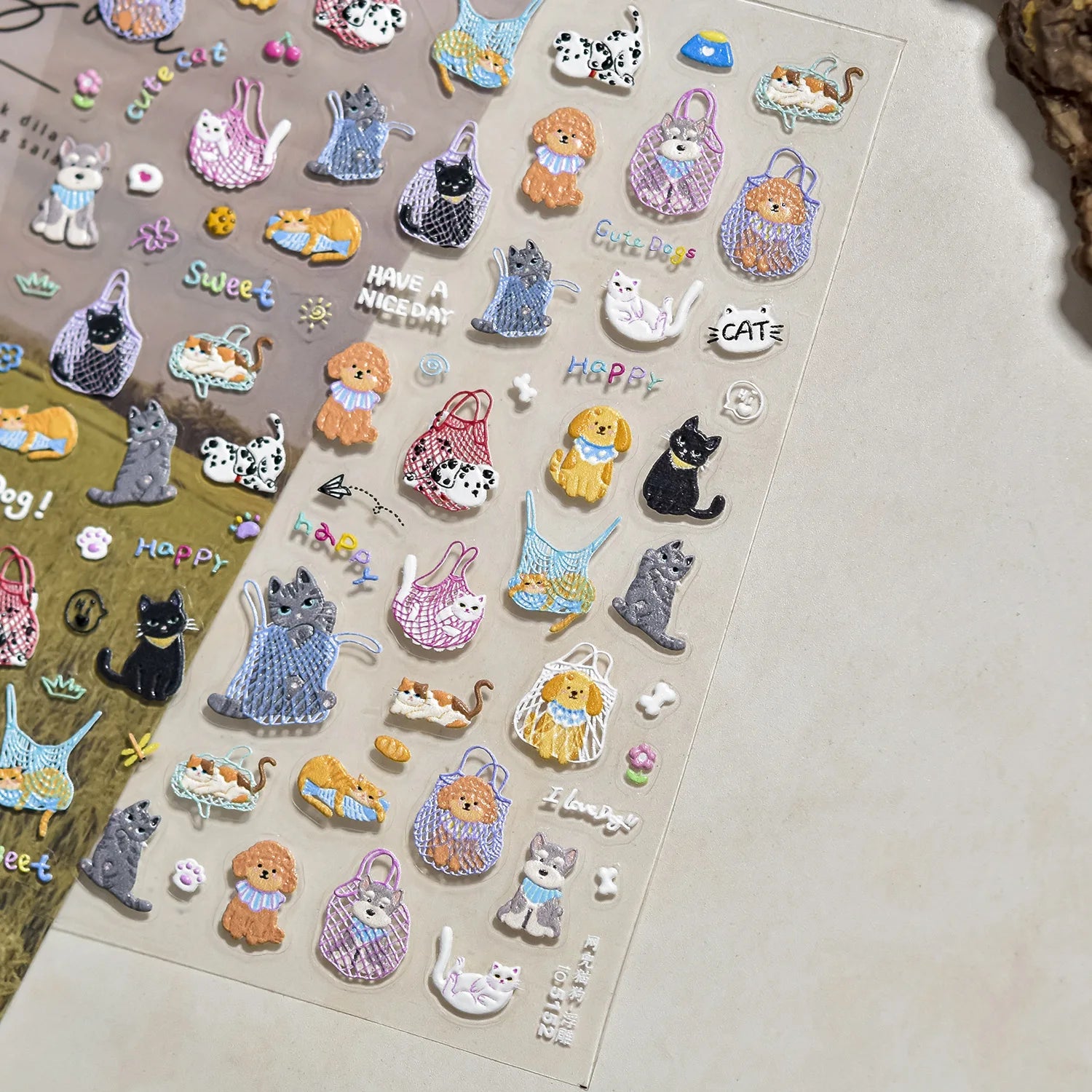 5D Nail Stickers Kawaii