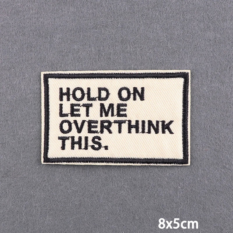 Book Club Iron On Patches