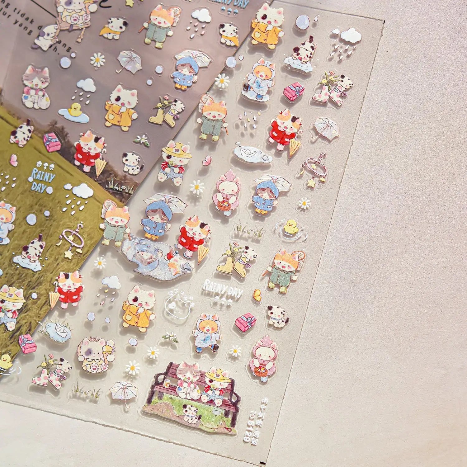 5D Nail Stickers Kawaii