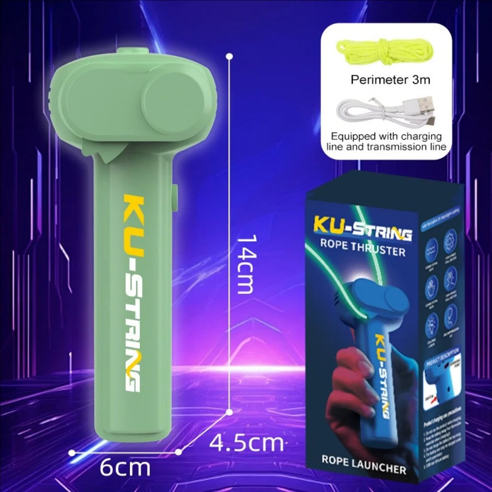 Glow-in-the-dark fun electric rope thruster